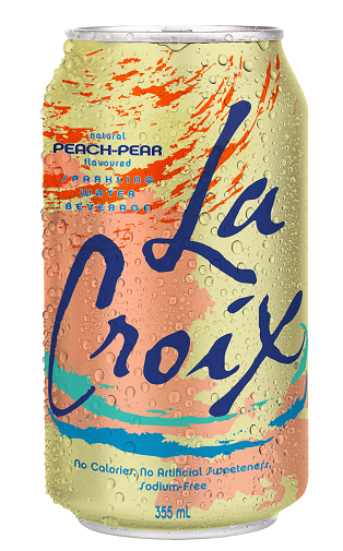 LaCroix Sparkling Water Peach Pear (24-355 mL) - Pantree Food Service