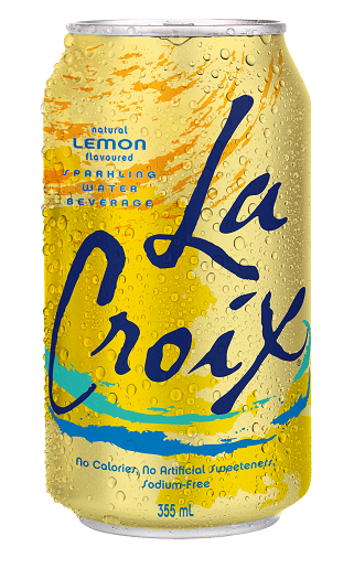 LaCroix Sparkling Water Lemon (24-355 mL) - Pantree Food Service