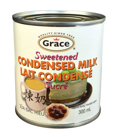 Grace Condensed Milk Sweetened (24-300 mL) (jit) - Pantree Food Service