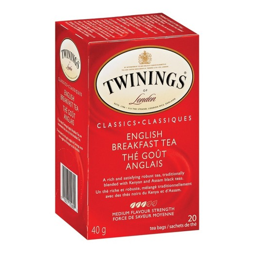 Twining's English Breakfast Tea (6-20's) - Pantree Food Service