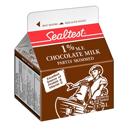 Sealtest Chocolate Milk (237 mL Carton) (jit) - Pantree Food Service