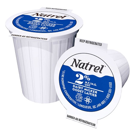 Natrel - 2% Milkettes (160 pack) - Pantree Food Service