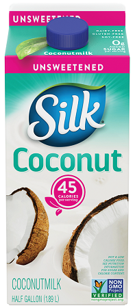 Silk Coconut Milk Unsweetened (Gluten Free, Non-GMO, Vegan, Kosher) (1.89 L) (jit) - Pantree Food Service