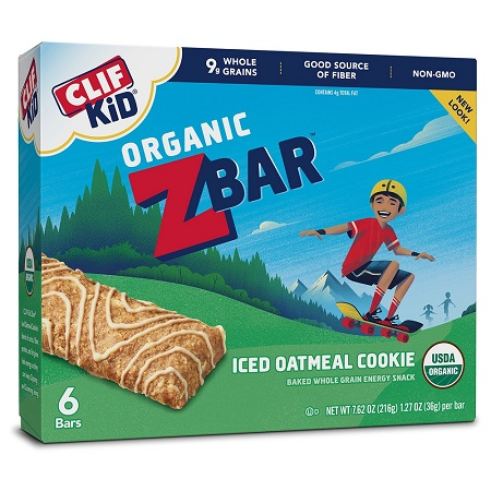 Clif Kid Zbar Oatmeal (Organic, Non-GMO, Kosher) (30-36 g (Bars)) (jit) - Pantree Food Service