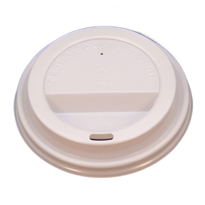 Dome White Lids (case of 1000) - Pantree Food Service