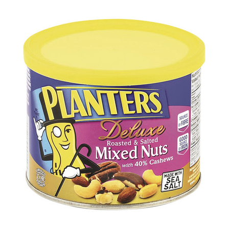 Planters Deluxe Mixed Nuts w/ Cashew, Roasted & Salted (12-200 g) (jit) - Pantree Food Service