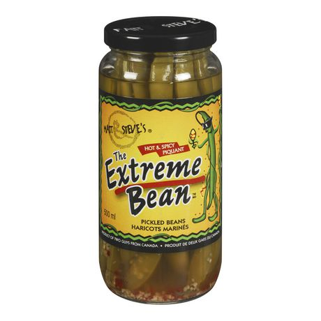 Matt & Steve's The Extreme Bean Pickled Beans (12-500 mL) (jit) - Pantree Food Service