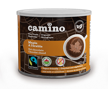 Camino Hot Chocolate Maple (Gluten Free, Fair Trade, Vegan) (6-275 g) (jit) - Pantree Food Service