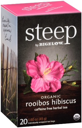 Bigelow Steep Organic Tea Rooibos (6-20's) (jit) - Pantree Food Service