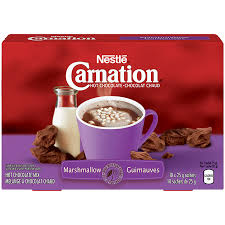 Carnation Hot Chocolate Marshmallows ( 12-10 (25g) Packs) - Pantree Food Service