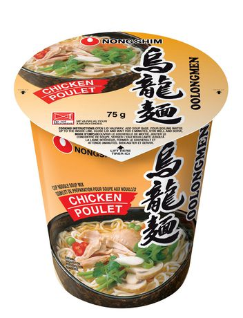 Nongshim - Oolongmen Chicken Cup Noodle (6x75g) - Pantree Food Service