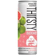 Thirsty Buddha - Sparkling Coconut Water with Grapefruit (12x330ml) - Pantree Food Service