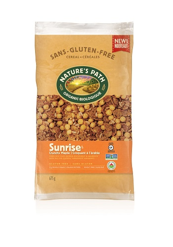 Nature's Path Cereal Crunchy Maple Sunrise (Organic, Gluten Free, Non-GMO, Kosher, Vegan) (6-675 g) (jit) - Pantree Food Service