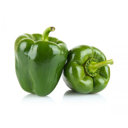 Pepper Green (2 lb (Approx. 2-3 Peppers)) (jit) - Pantree Food Service