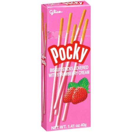 Pocky Strawberry 10-40 g - Pantree Food Service