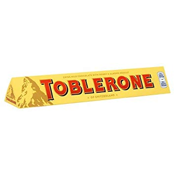 Toblerone Milk Chocolate (20-100 g) - Pantree Food Service
