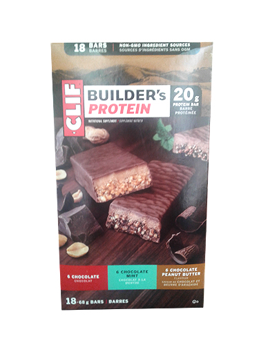 Clif Builder's Protein - Variety Pack (18x68g) - Pantree Food Service