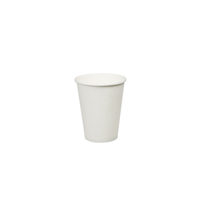 Pronto 8oz White Double Wall Hot Paper Cup (500 Per Case) (jit) - Pantree Food Service