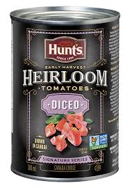 Hunt's Tomatoes Diced Heirloom (24-398 mL) (jit) - Pantree Food Service