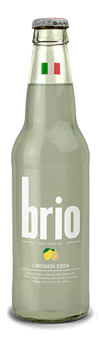 Brio Limonata Glass Bottle (12-355 mL) - Pantree Food Service