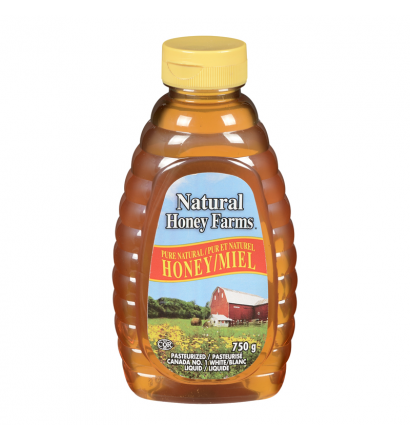Natural Honey Farms Pure Natural Honey (12-750 g) (jit) - Pantree Food Service