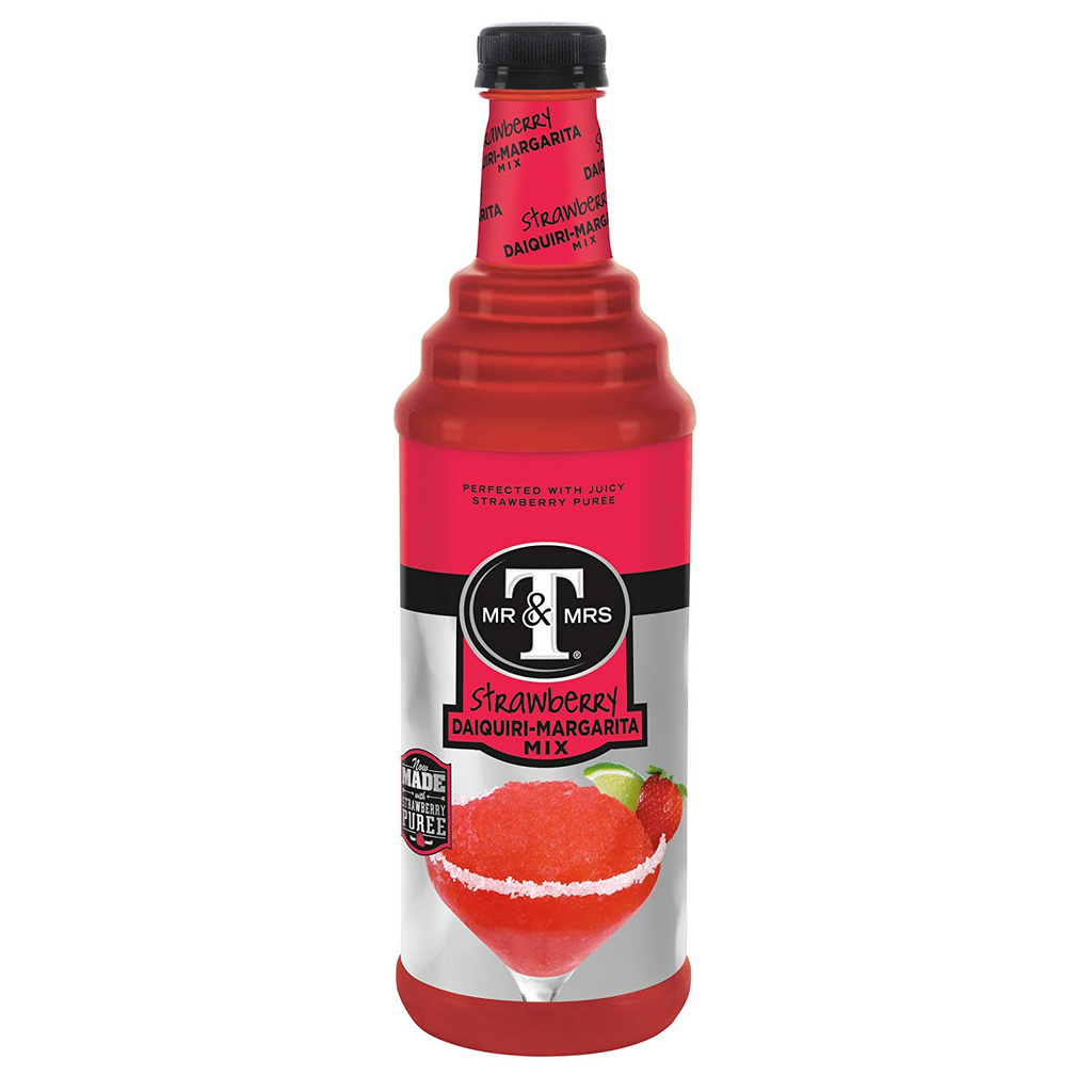 Mr & Mrs Ts - Strawberry Daiquiri Mix (6/1L) (jit) - Pantree Food Service