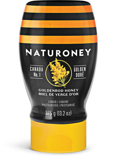 Naturoney Goldenrod Honey Squeeze (12-375 g) (jit) - Pantree Food Service