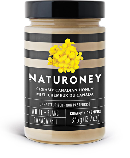Naturoney Creamy Canadian Honey Jar (12-375 g) (jit) - Pantree Food Service