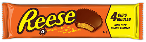 Hershey's Reese's Peanut Butter Cup King Size (24-62 g) (jit) - Pantree Food Service