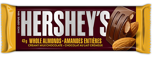 Hershey's Almond Bar (36-43 g) (jit) - Pantree Food Service