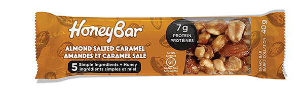 HoneyBar - Almond Salted Caramel (15x40g) - Pantree Food Service