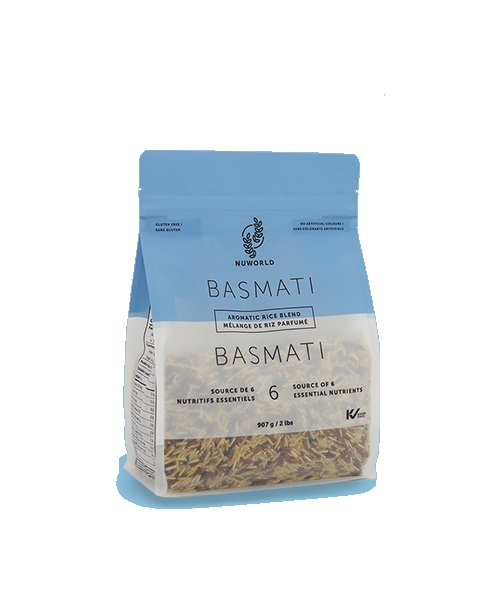 Nuworld Basmati Rice Aromatic Blend ( 8 - 907 G) (jit) - Pantree Food Service