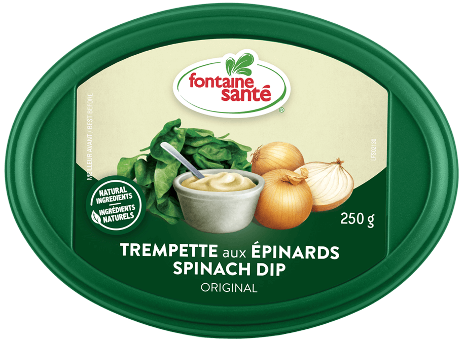 Fontaine SantŽ Spinach Dip (Refrigerated)	 (12-250 g) (jit) - Pantree Food Service