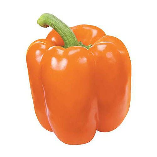 Pepper Orange - Whole (2 lb (Approx. 2-3 Peppers)) (jit) - Pantree Food Service