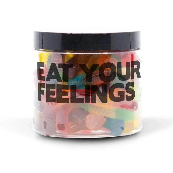 Sullivan & Bleeker Baking Co. Candy Tub Eat Your Feelings (Assorted Gummies) (1-350 g) (jit) - Pantree Food Service