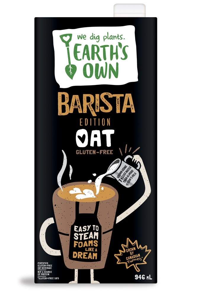 Earth's Own (So Fresh) Barista Edition - Oat Milk Fortified UHT (12-946ML - Shelf Stable) - Pantree Food Service