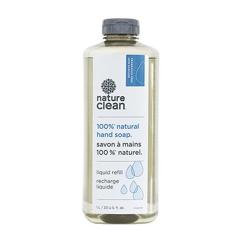 Nature Clean Liquid Hand Soap Refill Fragrance Free (6 - 1 L) (jit) - Pantree Food Service
