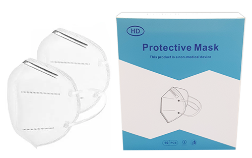 KN95  Respirator Protective Face Mask 5-Ply (FDA & CE Approved) (10 Masks) (jit) - Pantree Food Service
