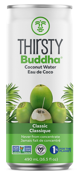Thirsty Buddha - Coconut Water - No Pulp (12x490ml) - Pantree Food Service