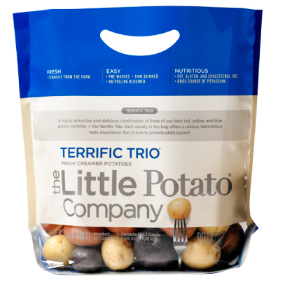 Little Potato Company Mini Potatoes - Tri-Colour (1.5 lb Bag) (jit) - Pantree Food Service
