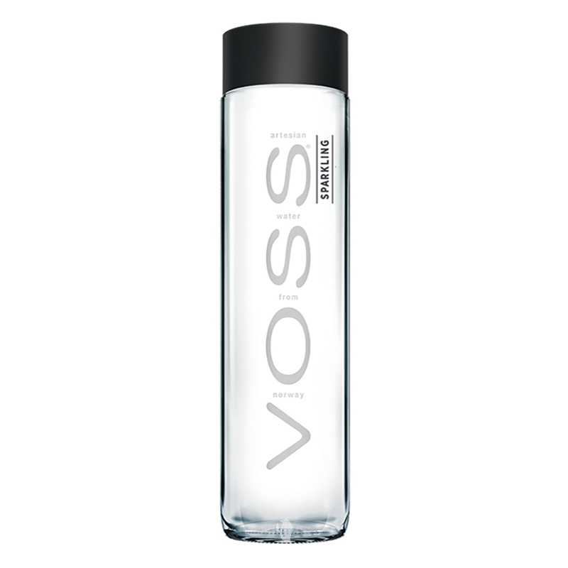 Voss Sparkling Artesian Water (12-800 mL (Glass)) - Pantree Food Service