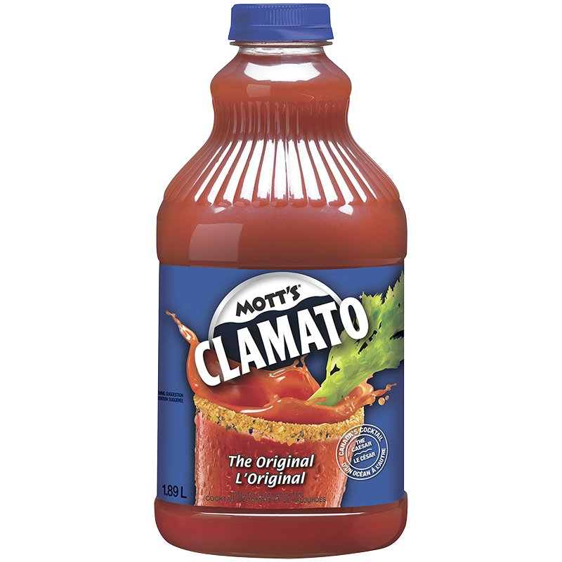 Mott's Clamato Regular (8-1.89 L) - Pantree Food Service