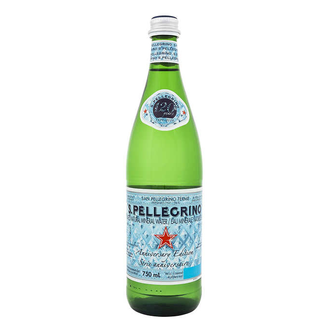 San Pellegrino Sparkling Mineral Water (Glass) (12x750ml) - Pantree Food Service