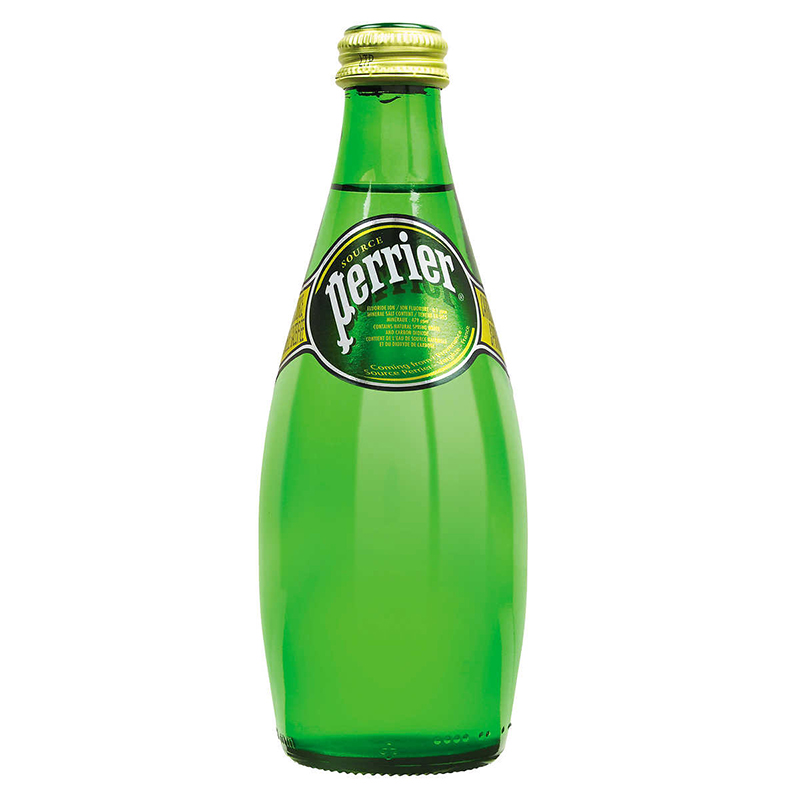 Perrier Sparkling Mineral Water (Glass) (24x330ml) - Pantree Food Service