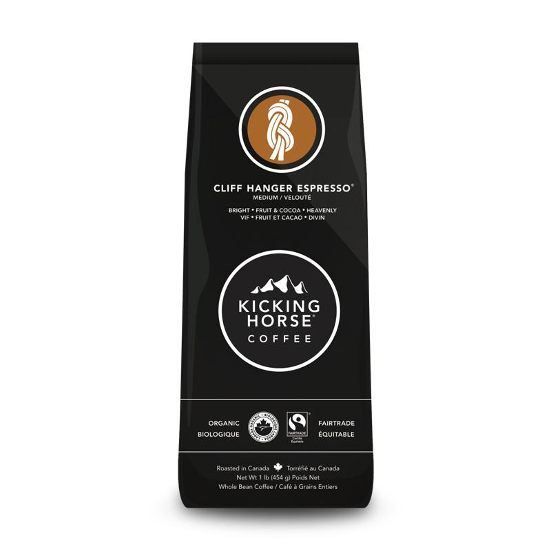Kicking Horse Coffee Beans Cliffhanger (Organic) (6-454 g) (jit) - Pantree Food Service