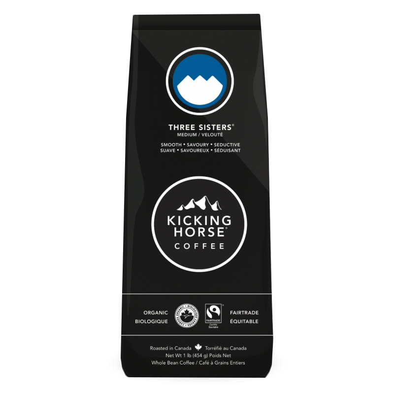 Kicking Horse Coffee Beans 3 Sisters (Organic) (6-454 g) (jit) - Pantree Food Service