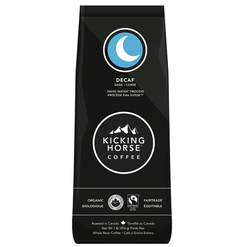 Kicking Horse Coffee Beans Decaf (Organic) (6-454 g) (jit) - Pantree Food Service