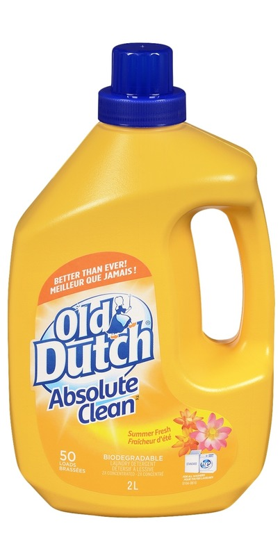 Old Dutch Laundry Detergent HE - Summer Fresh Scent (6-2L) (jit) - Pantree Food Service