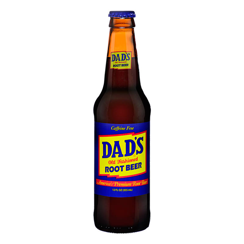 Dad's Root Beer Glass Bottle (12-355 mL) - Pantree Food Service