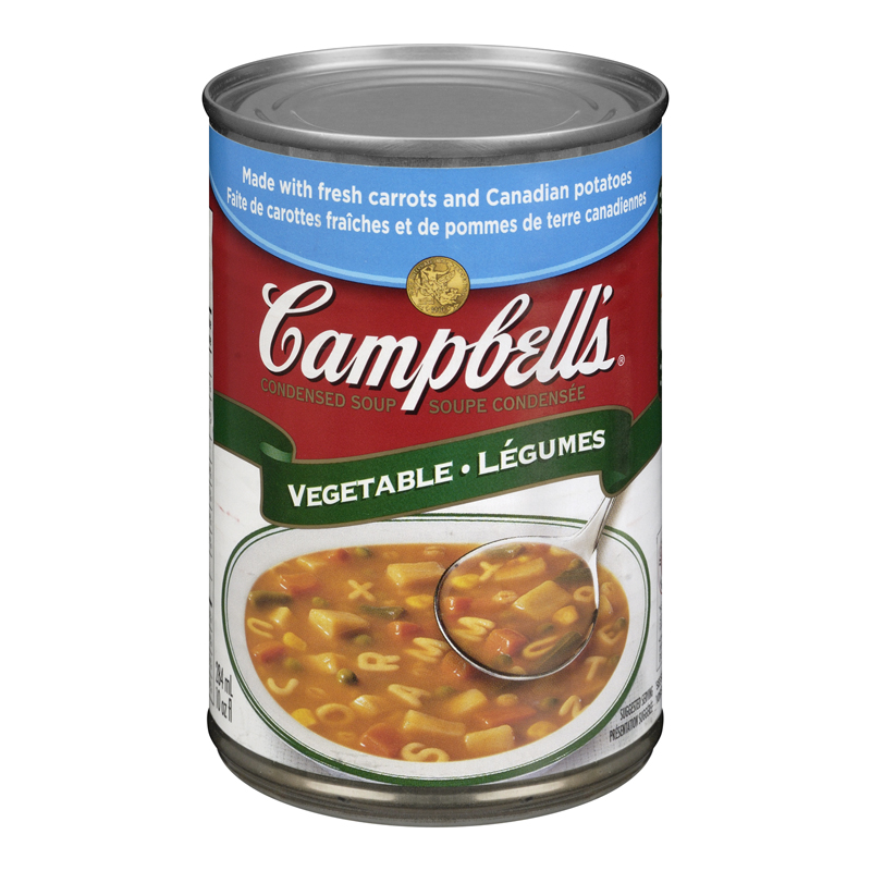 Campbell's Soup Alphabet Vegetable (12-284 mL) (jit) - Pantree Food Service